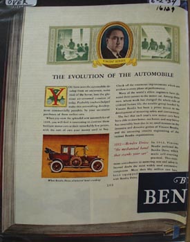 Bendix Aviation Evolution of Auto Ad 1934