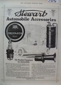Stewart Auto Accessories Ad 1918