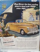 Borg Warner Hand in Hand with Ford Ad 1948