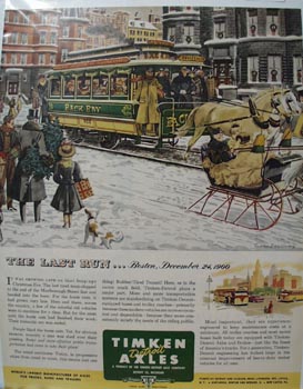 Timken Axle The Last Run Ad 1951