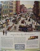 Timken Axle Imagine this City Ad 1952
