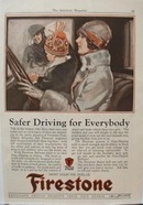 Firestone Safer Driving ad 1927