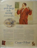 Cream of Wheat Energy in Morning Ad 1924