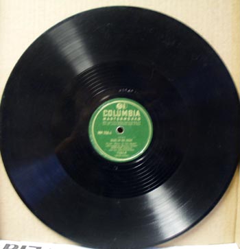 Columbia Record Blues in the Night from Blues
