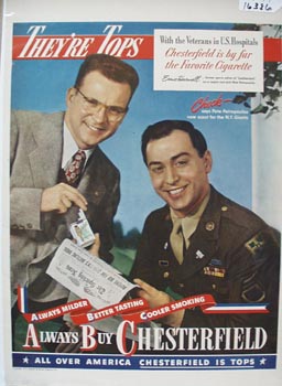 Chesterfield Ernie Howell Ad 1947