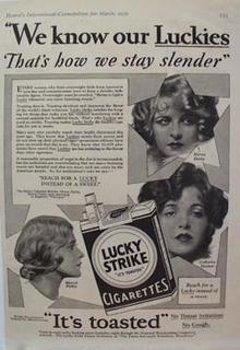 Lucky Strike Darby-Moylan-Finley Ad 1929