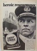 Lucky Strike Heroic Rescuer Ad 1929
