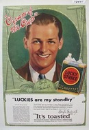 Lucky Strike Douglas Fairbanks Jr Ad 1932