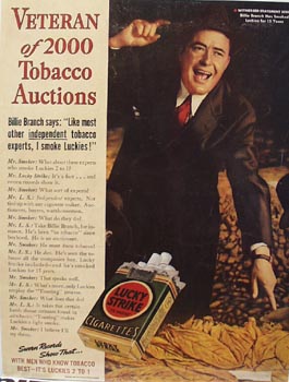 Lucky Strike Billie Branch Ad 1938