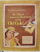 Old Gold No Old Hat Ad 1952