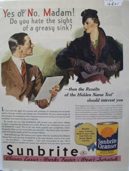 Sunbrite Cleanser Yes or No Ad 1935