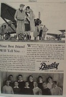 Bradley Knit Wear Best Friend Ad 1929