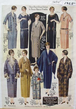 Montgomery Ward House Frocks Ad 1925