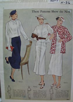 Butterick Patterns Show Ad 1936
