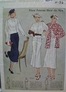 Butterick Patterns Show Ad 1936