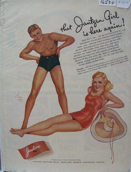 Jantzen Swimwear That Jantzen Girl Ad 1941