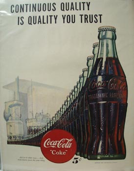Coca-Cola Continuous Quality Ad 1947