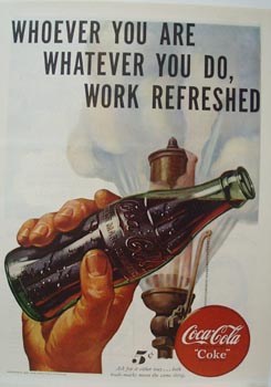 Coca-Cola Whoever You Are Ad 1947
