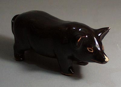 Old Yellow Clay Pig,