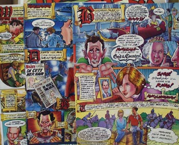 Lady Di & Prince Charles Royal Romance Comics 1994