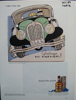 Chivas Whiskey & Fathers Day Ad 1989