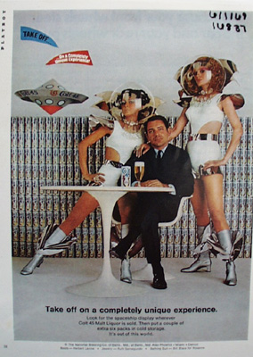 Colt 45 take off on a completely unique experience ad