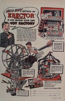 Erector Construction Toy Factors Ad 1951