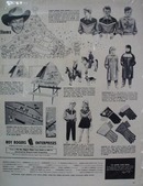 Roy Rogers Christmas Gifts Ad 1955