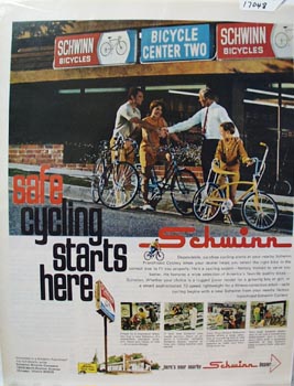 Schwinn Safe Cycling Ad 1969