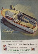 Chris-Craft Express Cruiser Ad 1944