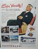 Greyhound Enjoy Yourself Ad 1951