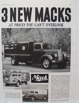 Mack Truck Prices You Cant Overlook Ad 1938