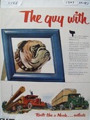 Mack Truck Guy With One Rival Ad 1951