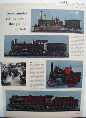 Scale Model Trains Article 1966