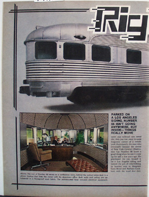 New York Central RR Car #66 Article 1977