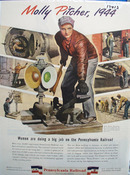 Pennsylvania RR Molly Pitcher 1944