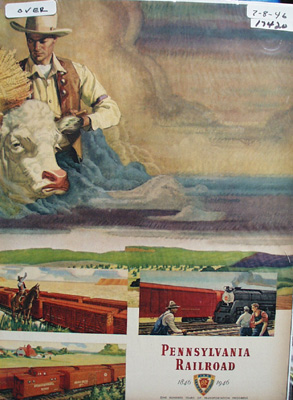 Pennsylvania RR Good Providers Ad 1946