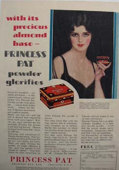 Princess Pat Powder Ad 1929