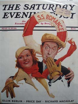 Saturday Evening Post Front Cover 1936