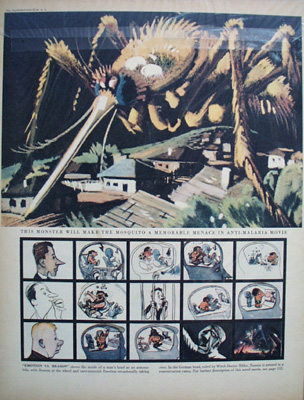 Walt Disney Malaria & Mosquito Film 1942