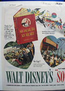 Disney So Dear To My Heart Movie Ad 1956