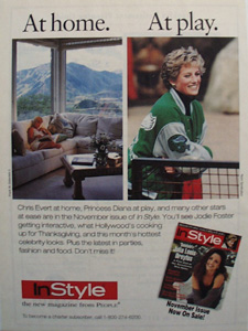 In Style Magazine With Princess Di 1994