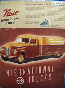 International Trucks Distinctive Beauty Ad 1941
