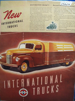 International Trucks Distinctive Beauty Ad 1941