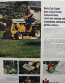 International Cub Cadet Outworks Others Ad 1969