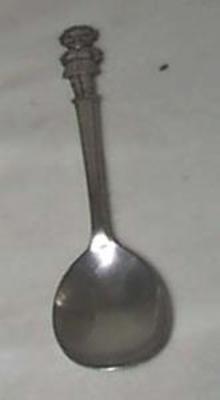 Campell soup spoon . girl