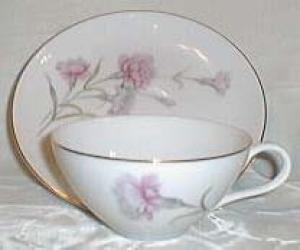 Royal Court Carnation Cup & Saucer