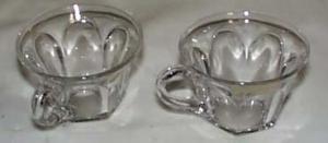 Ducan Miller punch cups, pair