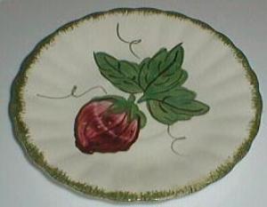 Blue Ridge Wild Strawbery saucer for cup