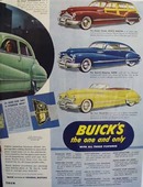 Buick fashion plate for 48. Ad was published 2/2/48.